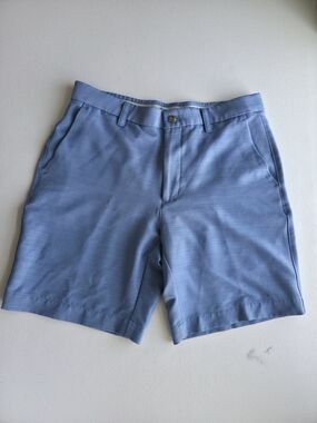 Callaway Golfcore Shorts Size 32 Blue Opti-Dri Stretch Performance EUC Preppy